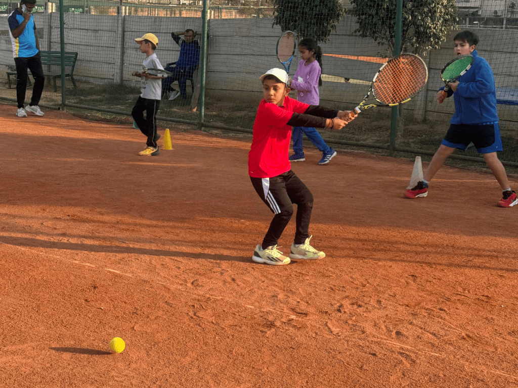 Tennis Coaching in Academy