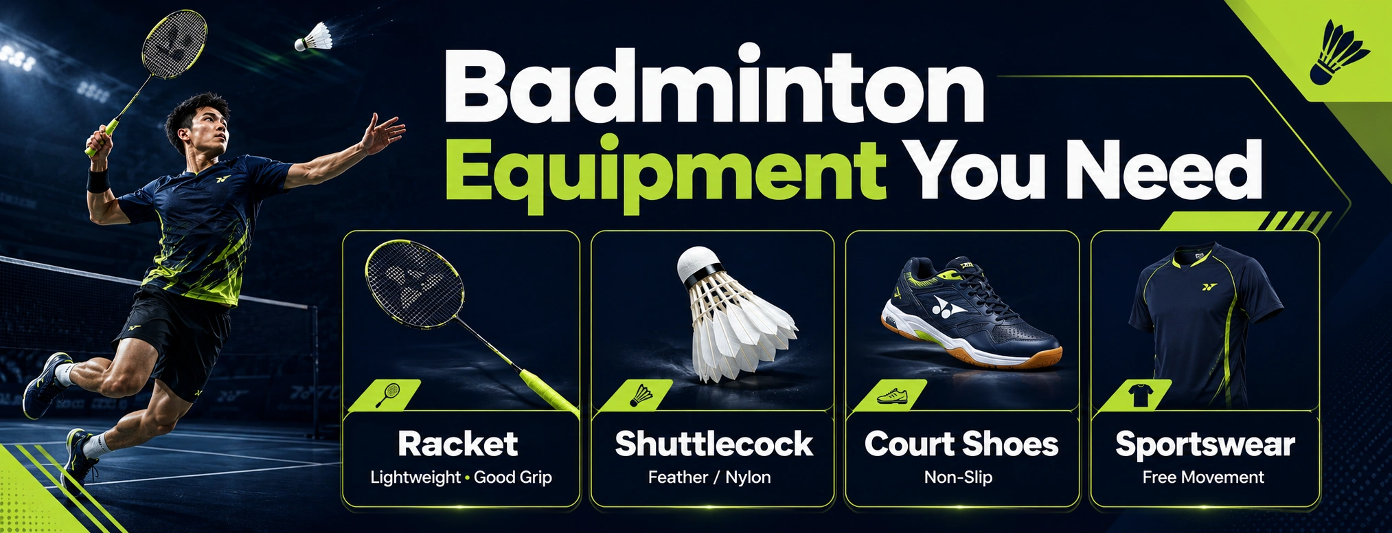 Equipment You Need to Play Badminton