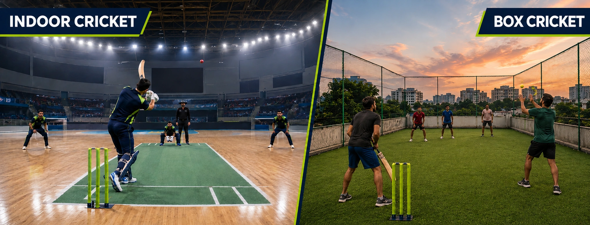 Is Box Cricket the Same as Indoor Cricket