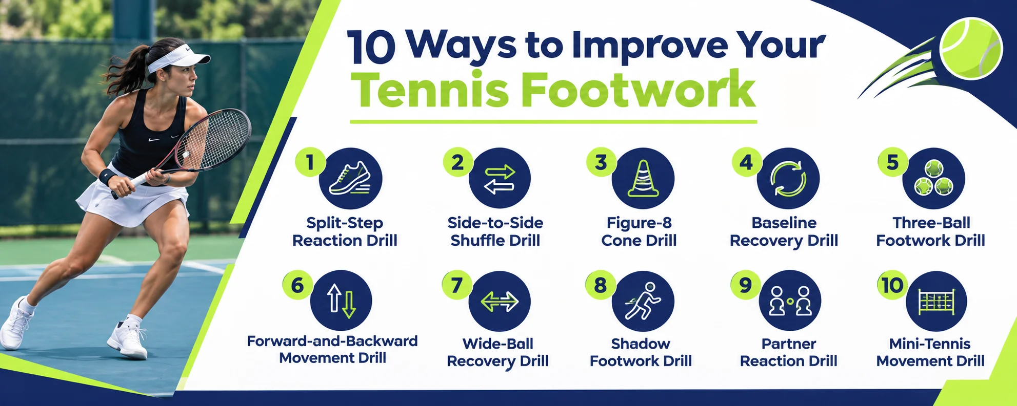 10 Effective Ways to Improve Footwork in Tennis